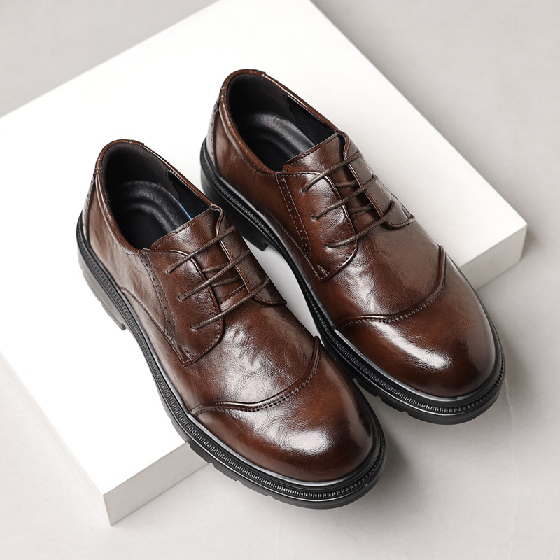 Men Formal Wear Dress - Leren herenschoenen voor casual zaken, veelzijdige
