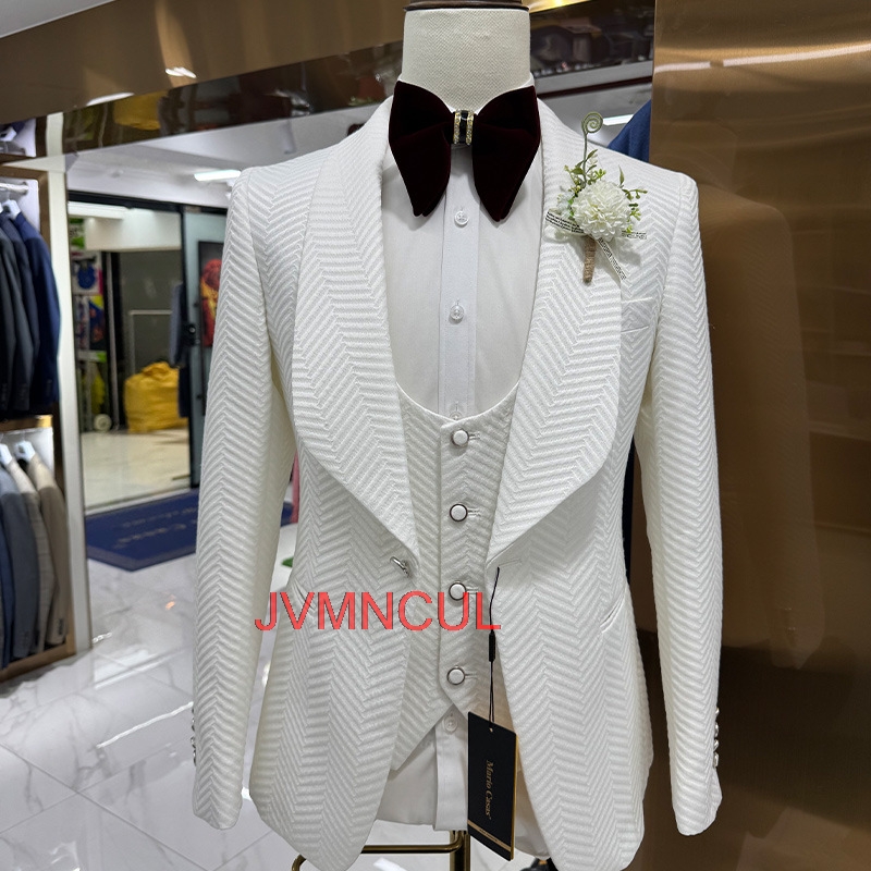 Men'S Formal Wear For Reception - Modern driedelig pak voor heren, slim