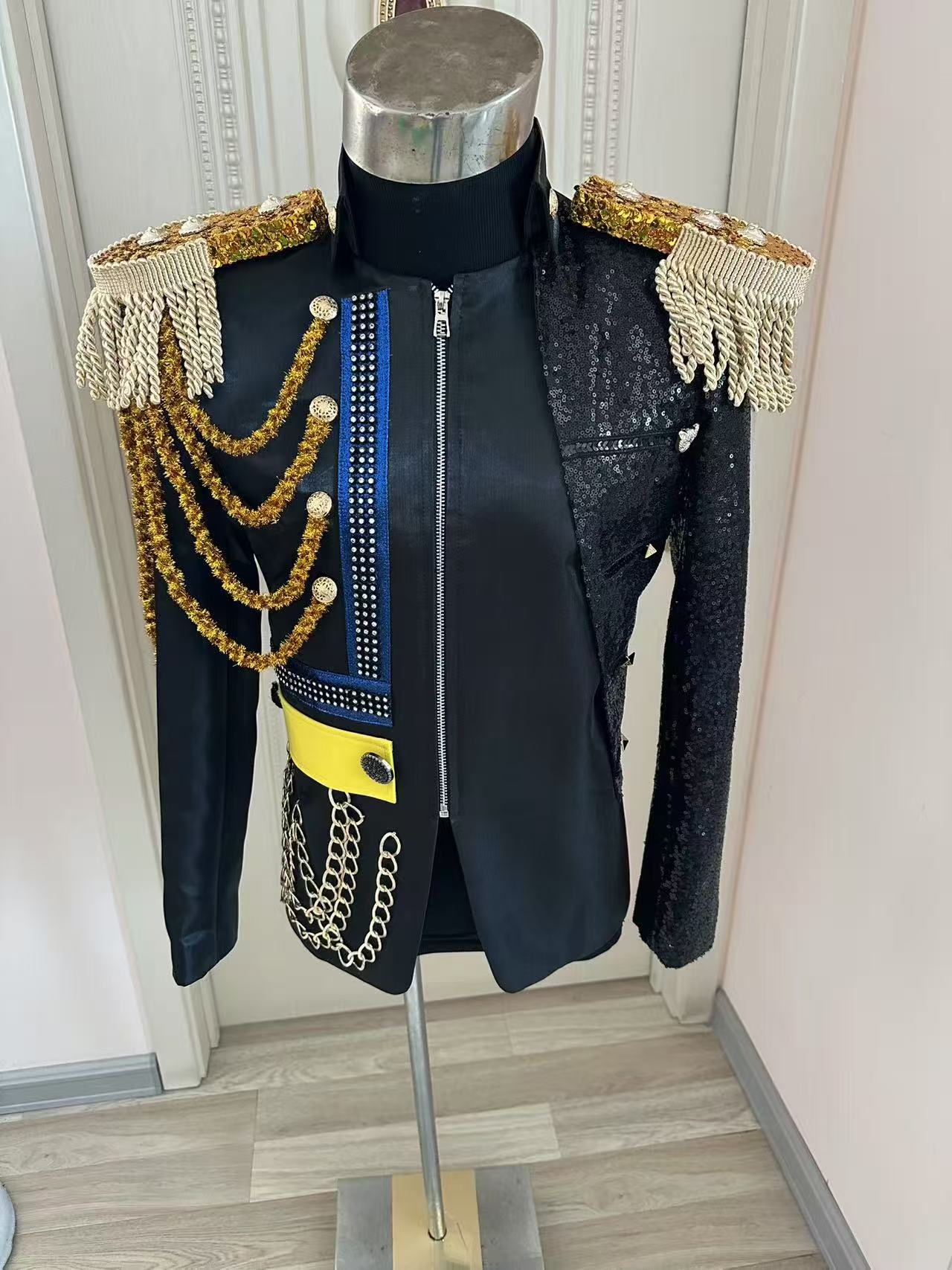 Men Formal Wear Dress - Nieuwe Mannen Kwastje Koninklijke Jas Bruiloft