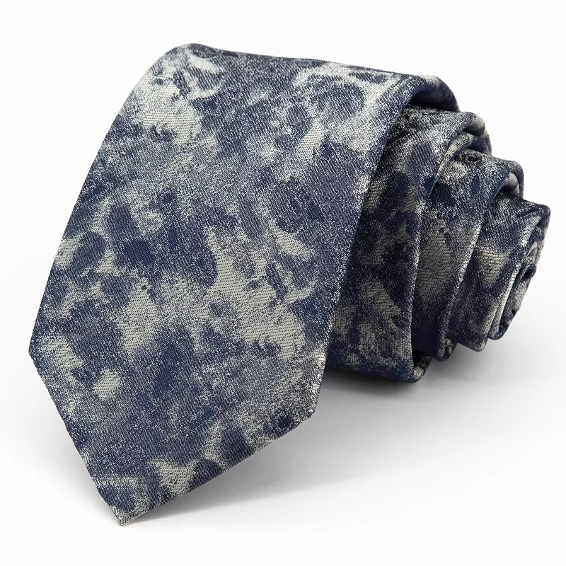 Men Formal Wear With Tie - MUGIVALA Herenstropdas Grijs Retro & Professionele