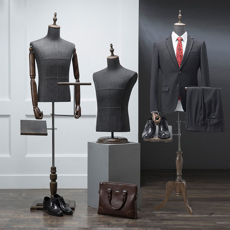 Formal Upper Wear Men - Mannequin voor herenpakken, halve torso, smokingdisplay