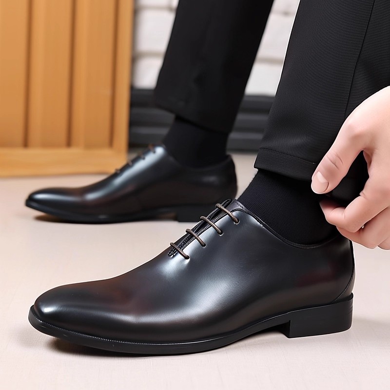 Men Formal Wear Dress - Designer lederen heren Wholecut Oxford schoenen