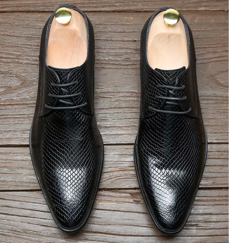 Scale - Men Formals & Ethnic Wear - Heren formele schoenen van hoogwaardig zwart