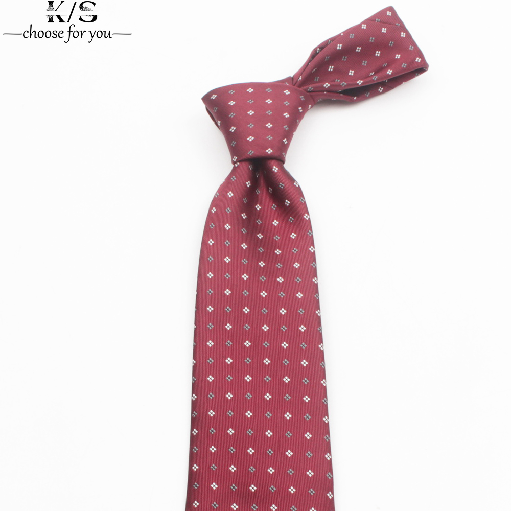 Mannen Stropdas 8Cm Streep Dot - Men Formal Wear With Tie recensie en prijs
