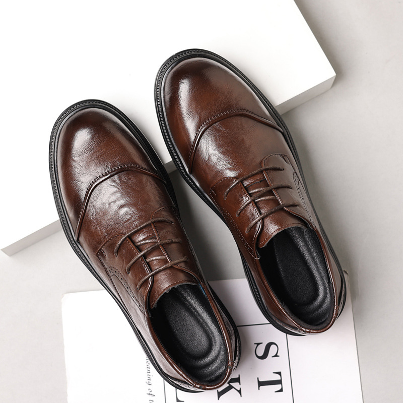 Leren herenschoenen voor casua - Men Formal Wear Dress recensie en prijs