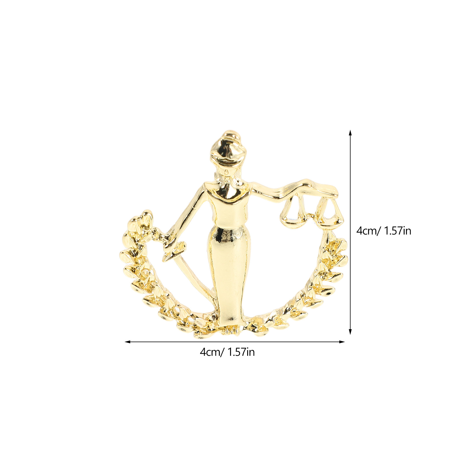 2 stuks gouden Libra balans br - Scale - Men Formals & Ethnic Wear recensie en prijs