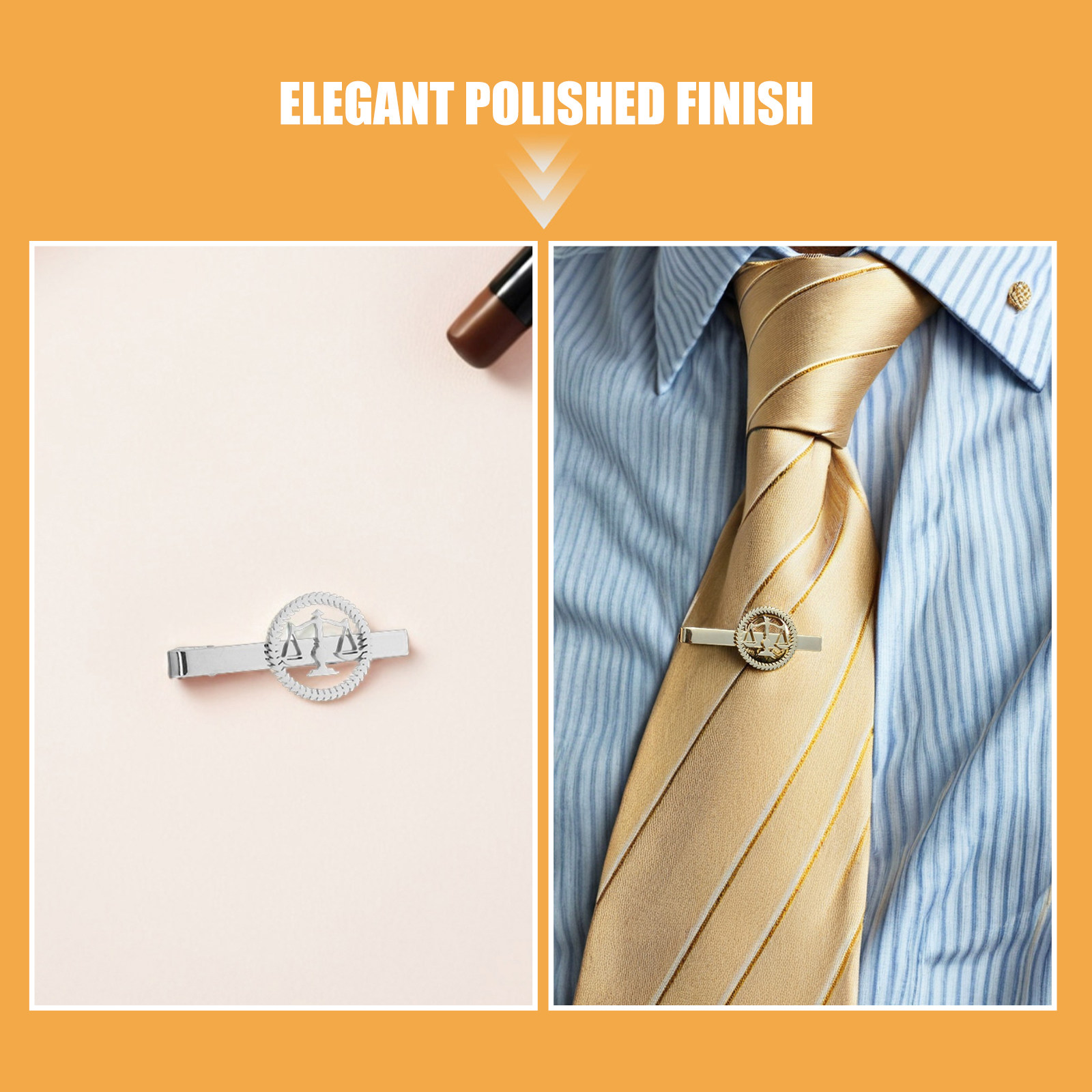2-delige stropdassenclipset vo - Scale - Men Formals & Ethnic Wear recensie en prijs