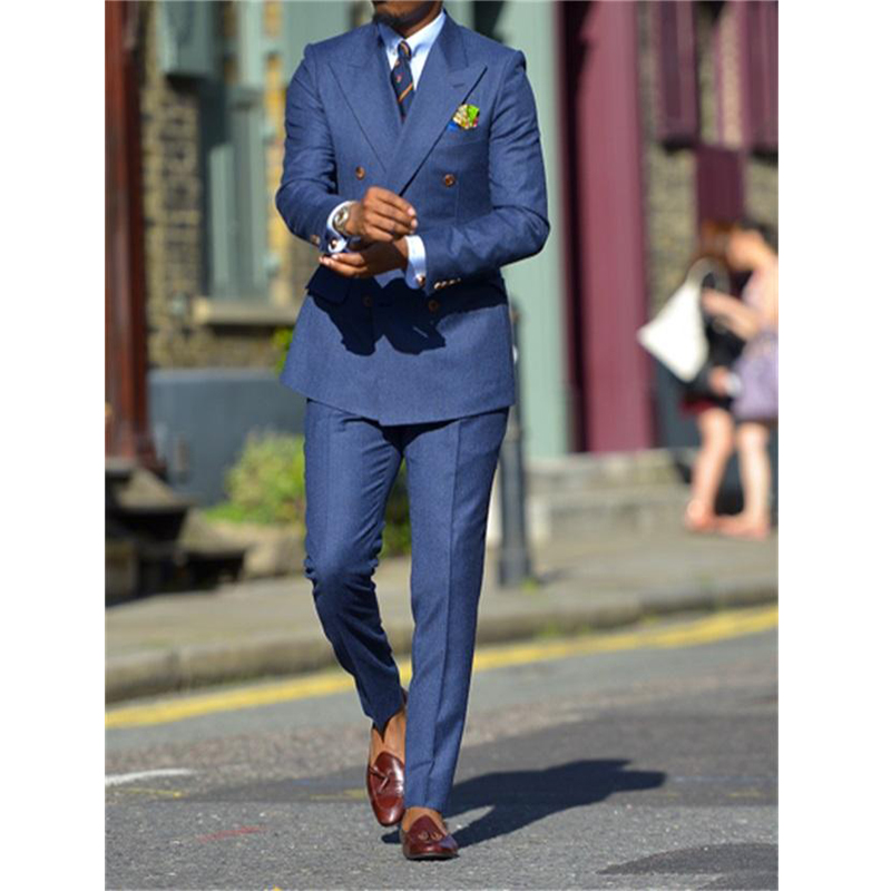 Donkerblauw Formele Heren Pakk - Men'S Formal Wear In Wedding recensie en prijs