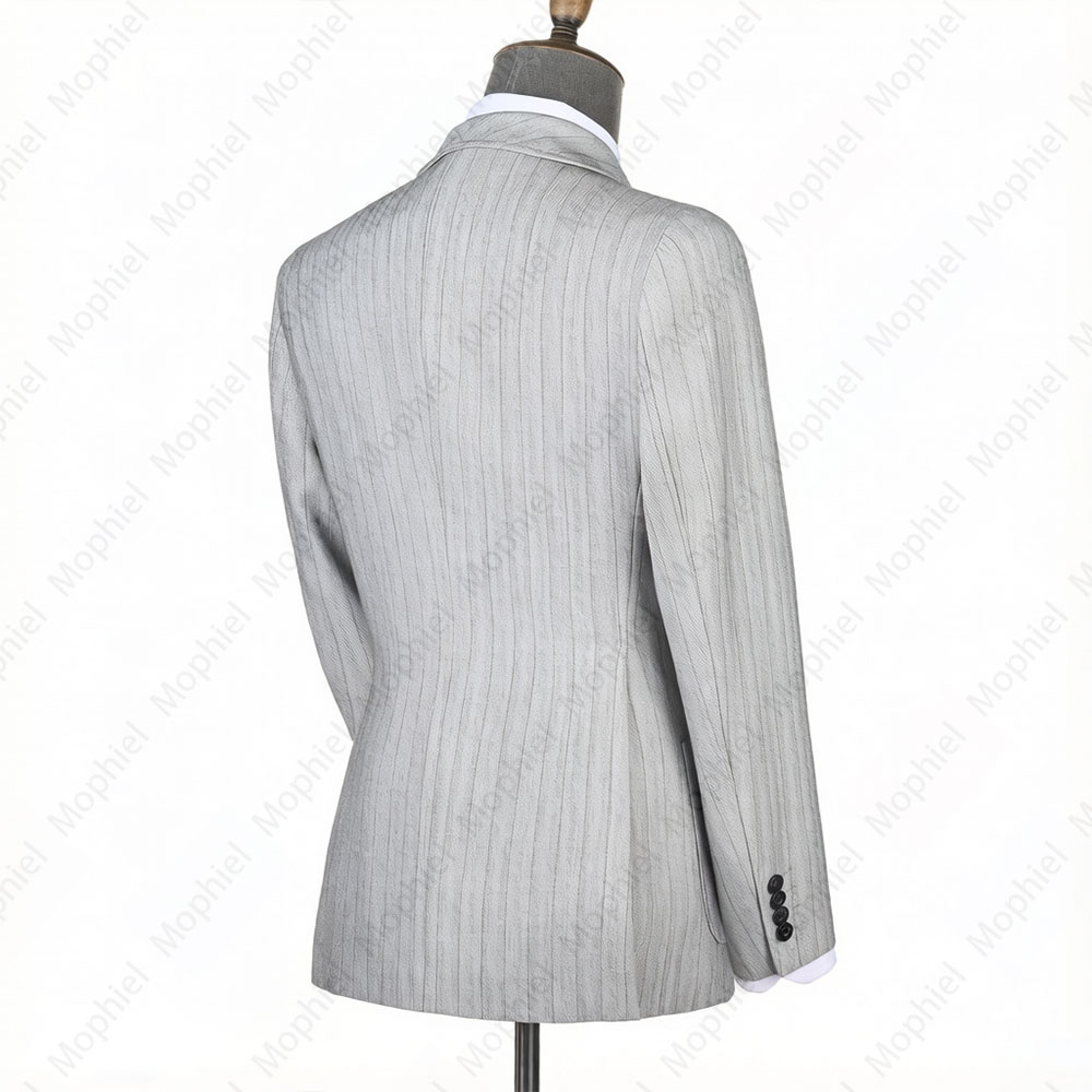 Mophiel Lichtgrijs Herenpak Ge - Men'S Formal Wear In Wedding recensie en prijs