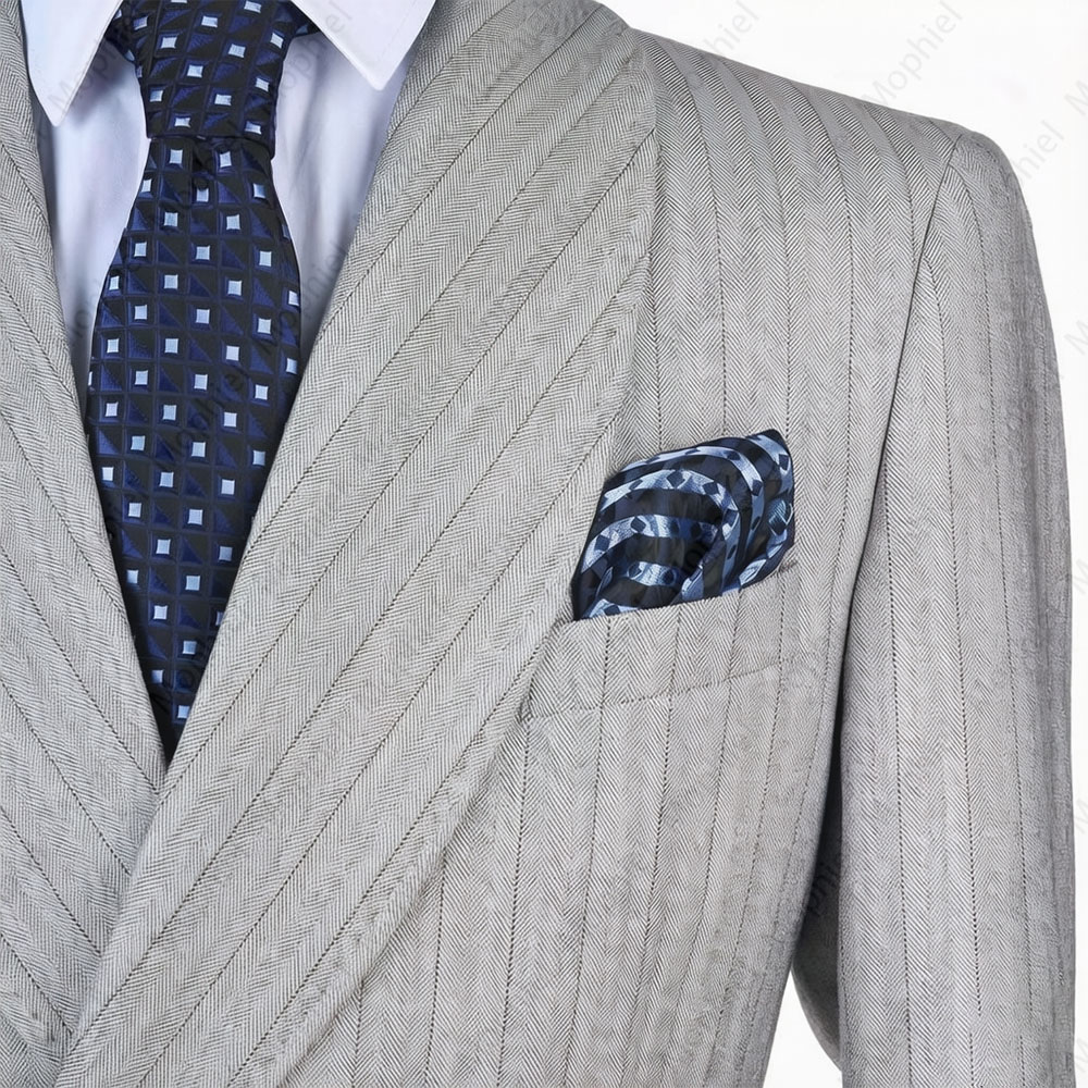 Mophiel Lichtgrijs Herenpak Ge - Men'S Formal Wear In Wedding recensie en prijs