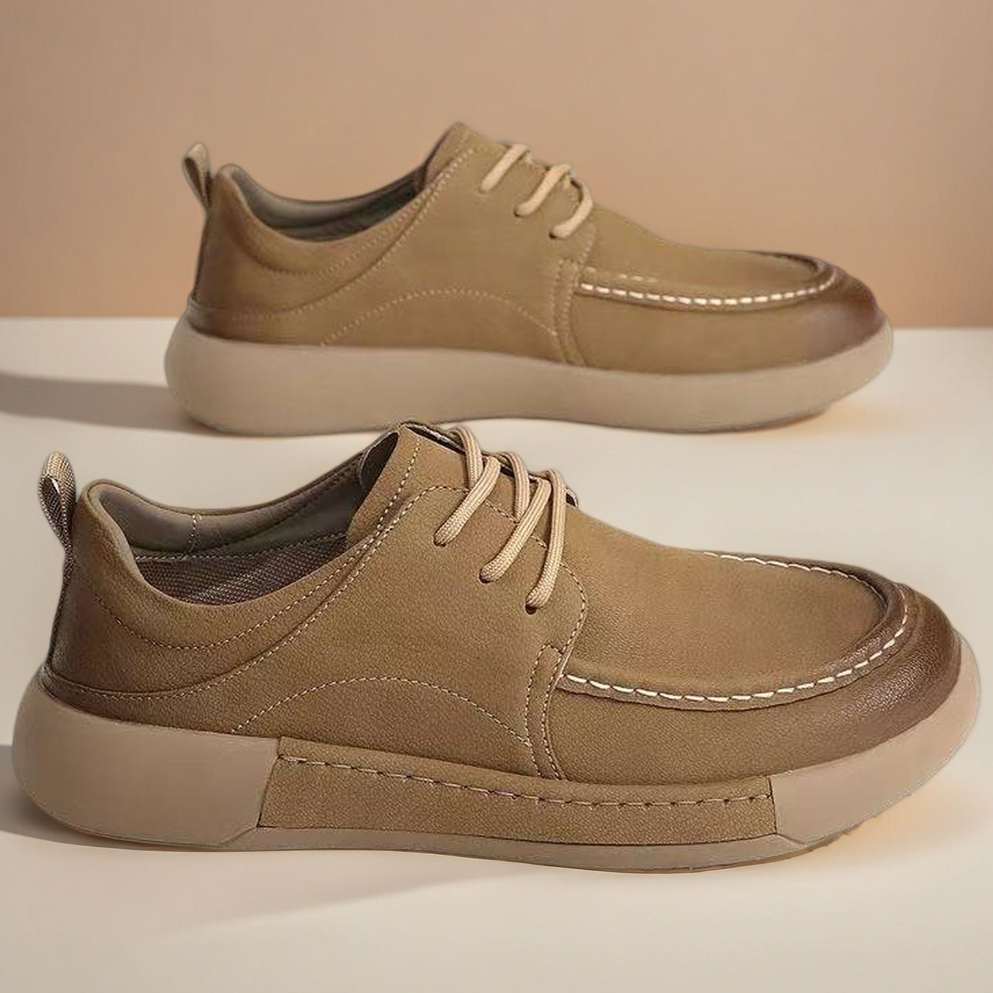 Brede herenschoenen van leer,  - Men Formal Wear Design recensie en prijs