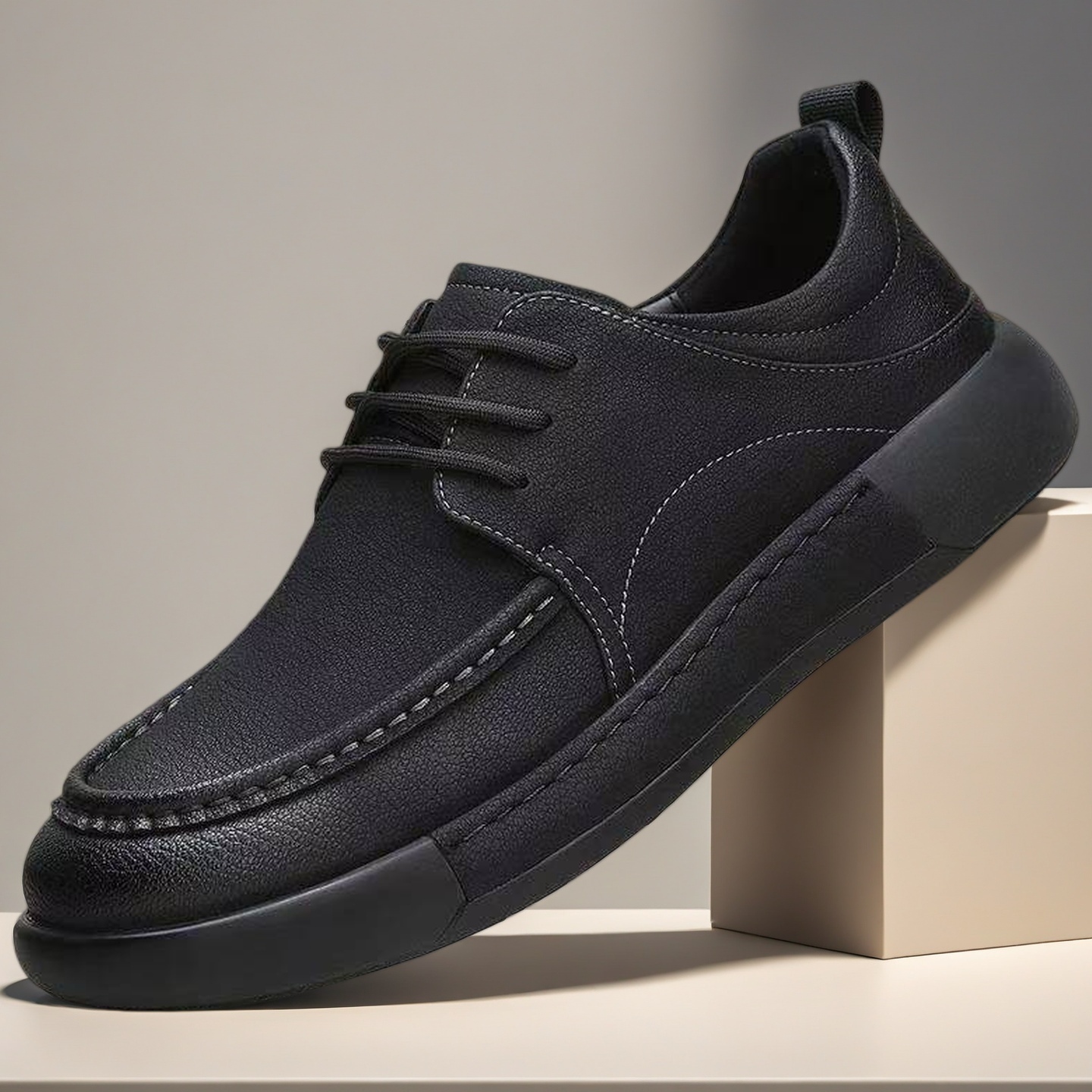 Brede herenschoenen van leer,  - Men Formal Wear Design recensie en prijs