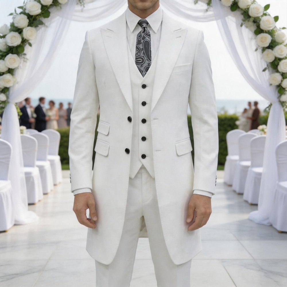 Slankgesneden 3-delige formele - Men Formal Wear Dress recensie en prijs