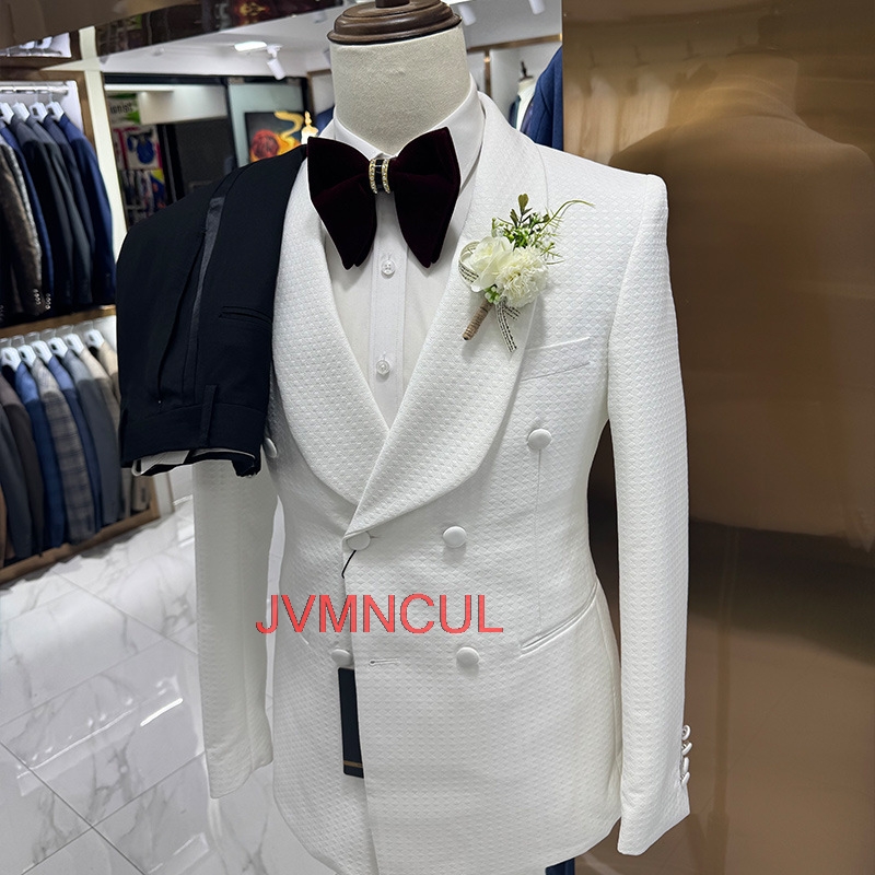 Herenpak van jacquard, 3-delig - Men'S Formal Wear For Reception recensie en prijs